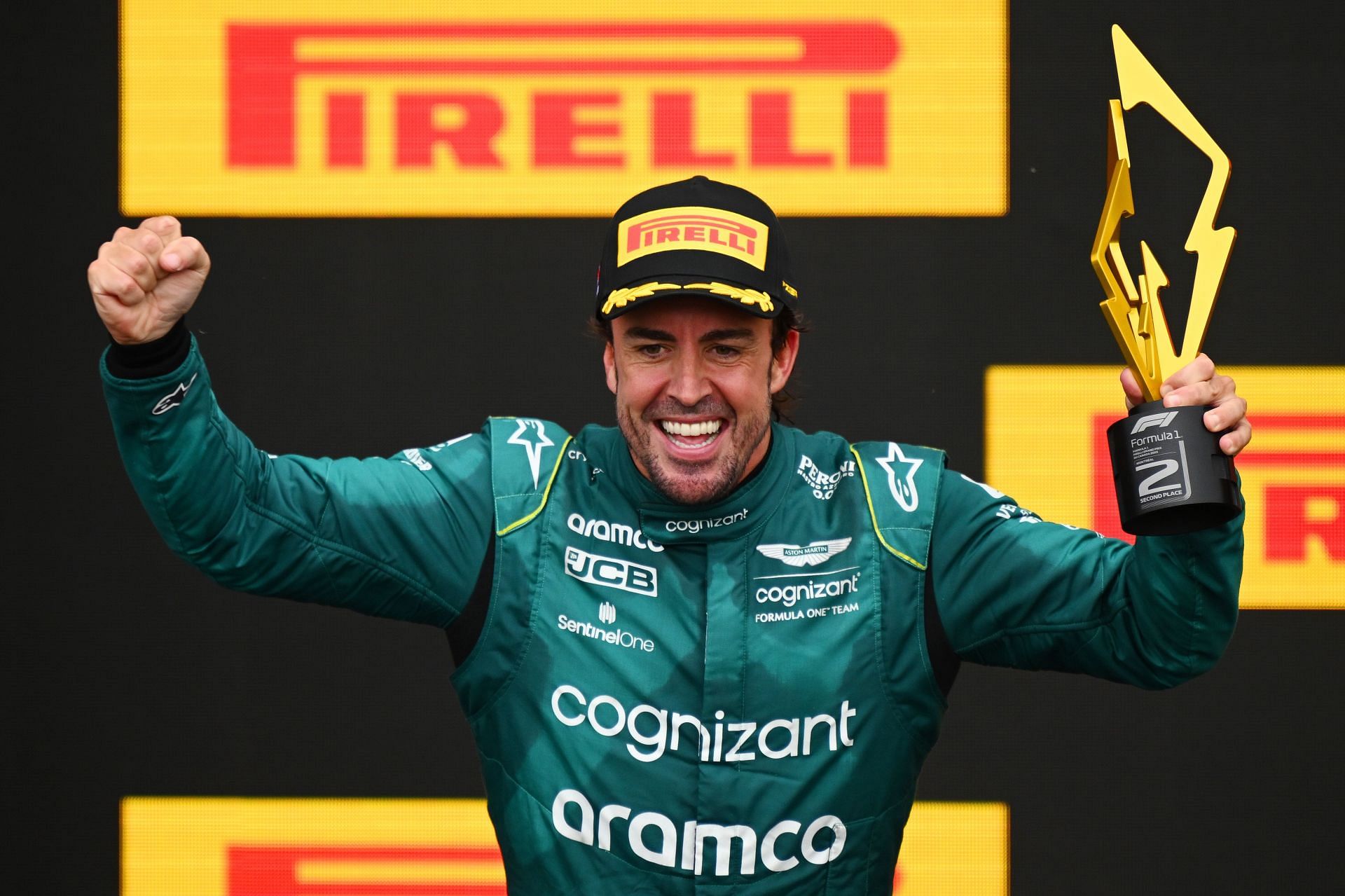 Fernando Alonso wins